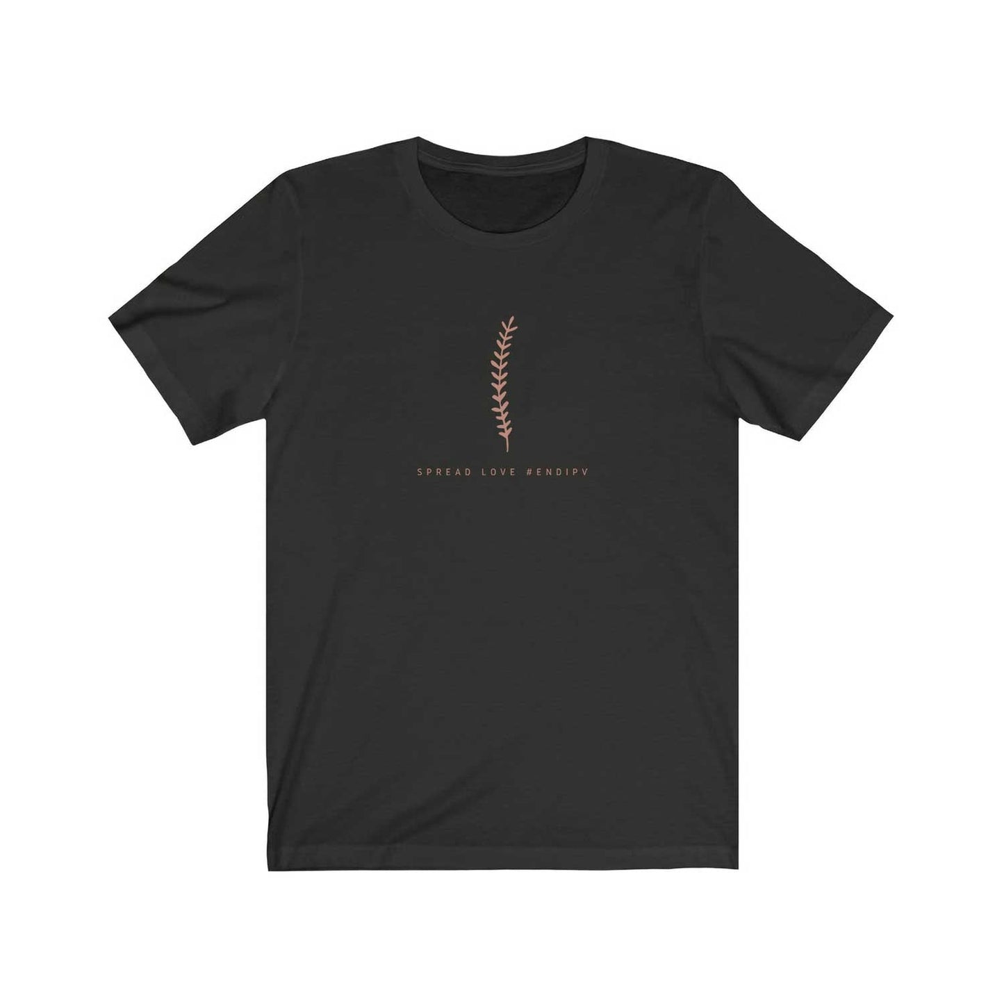 One Line Flower - Fern Tee