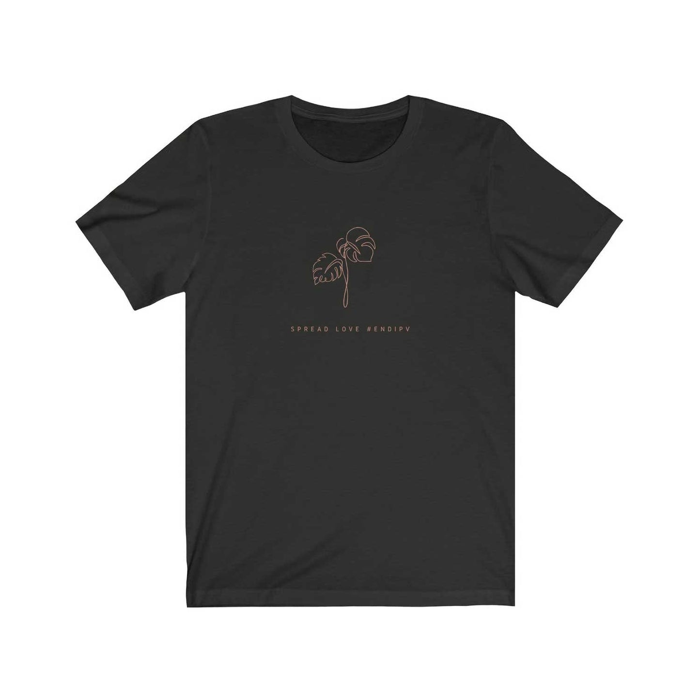 One Line - Montserrat leaf Tee