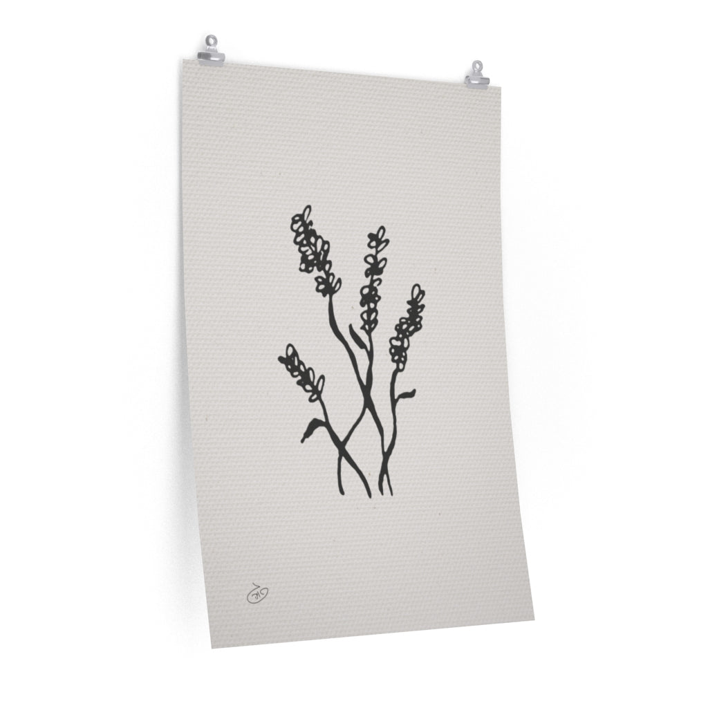 פוסטר Flower - Aurora Poster ציור מקורי של גאיה המקדם את המודעות לאלימות בין בני זוג בכלל וכלפי נשים בפרט
