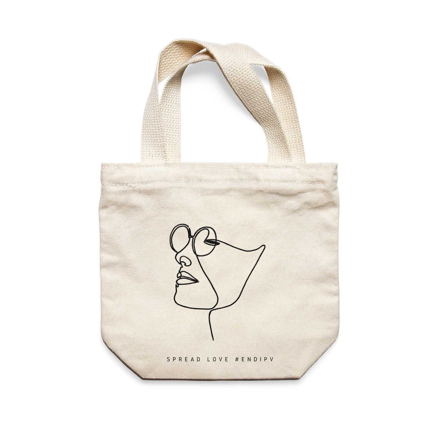 One Line - Mi amor Tote Bag