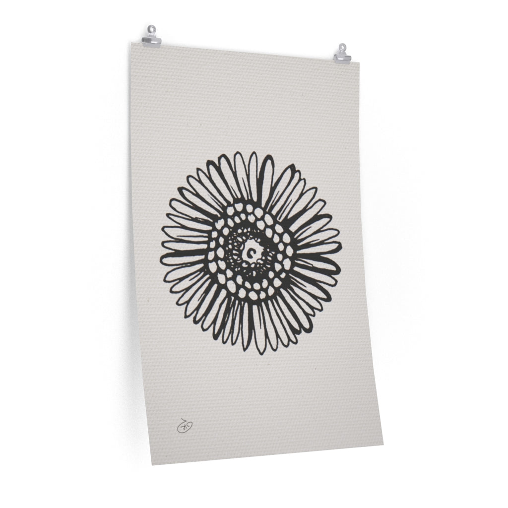 פוסטר Flower - Willow Poster ציור מקורי של גאיה המקדם את המודעות לאלימות בין בני זוג בכלל וכלפי נשים בפרט