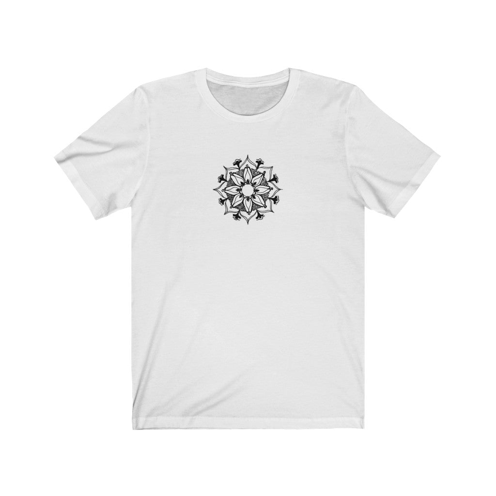 Gaya's Drawing Mandala - Felicitas Tee | חולצה קצרה יוניסקס
