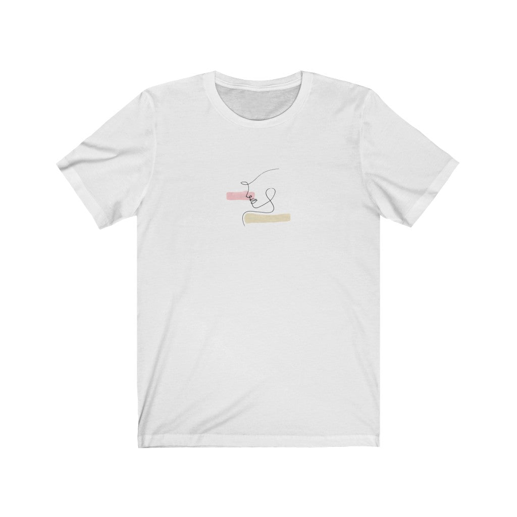 Gaya's Drawing One Line - Mon amour Tee | חולצה קצרה יוניסקס