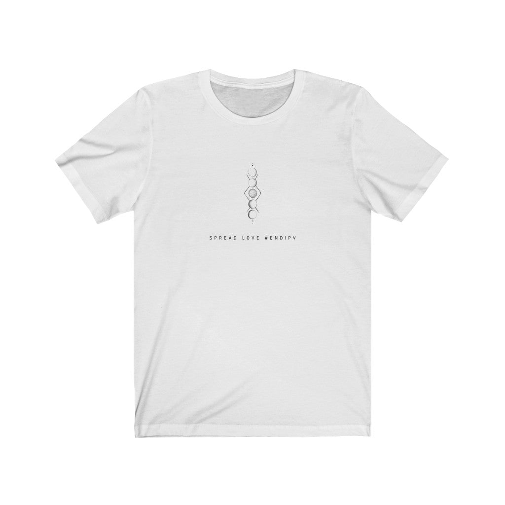 Gaya's Drawing Vertical Circles Tee | חולצה קצרה יוניסקס