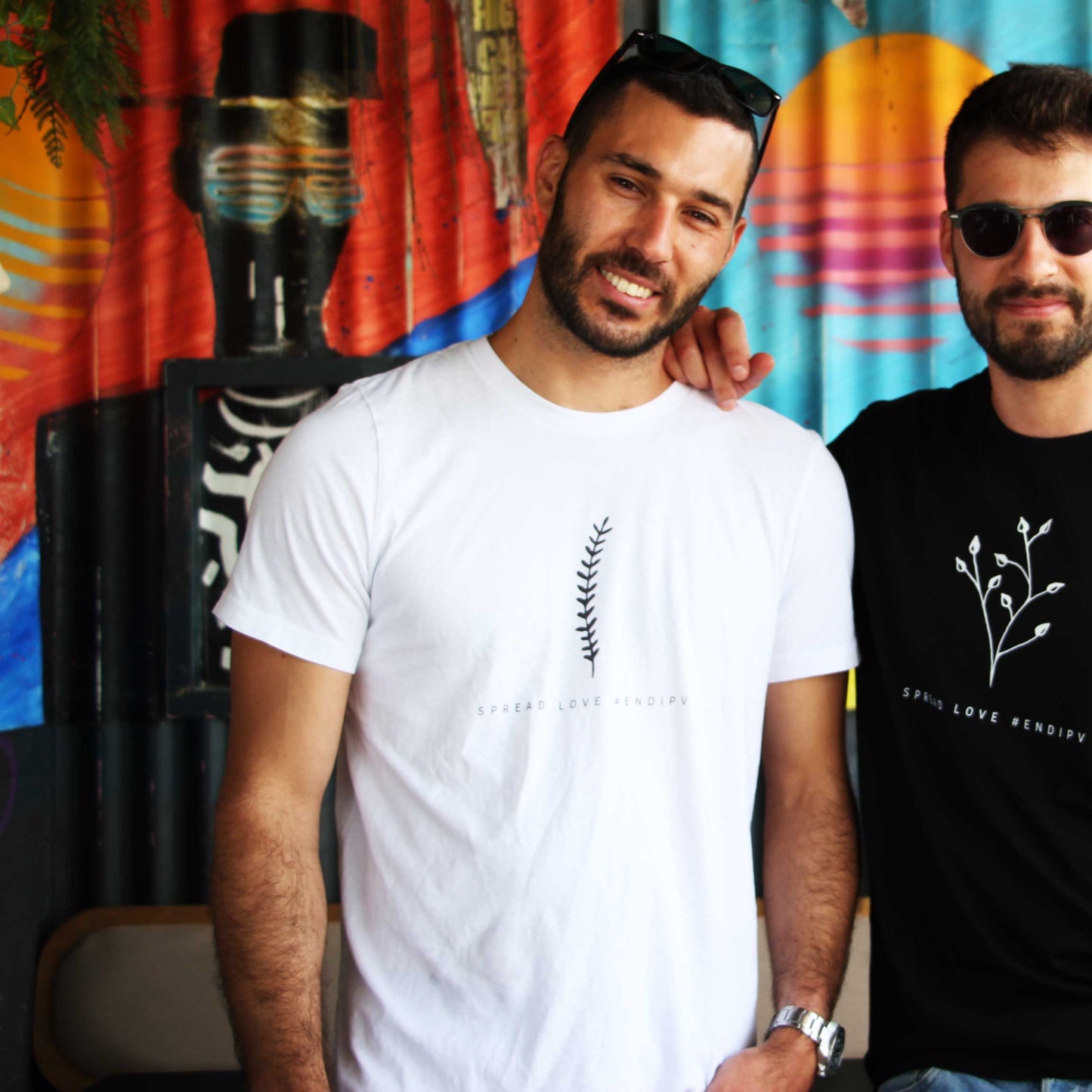 One Line Flower - Fern Tee