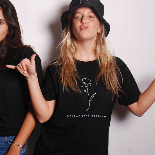 One Line Flower - Evelin Tee