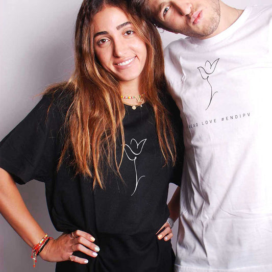 One Line Flower - Harper Tee