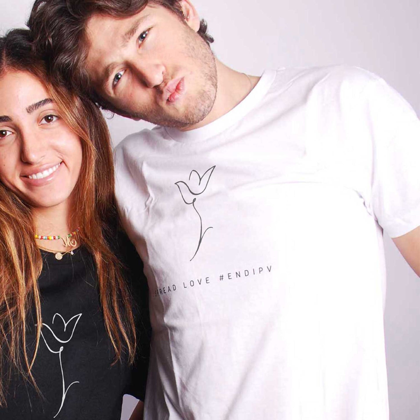 One Line Flower - Harper Tee