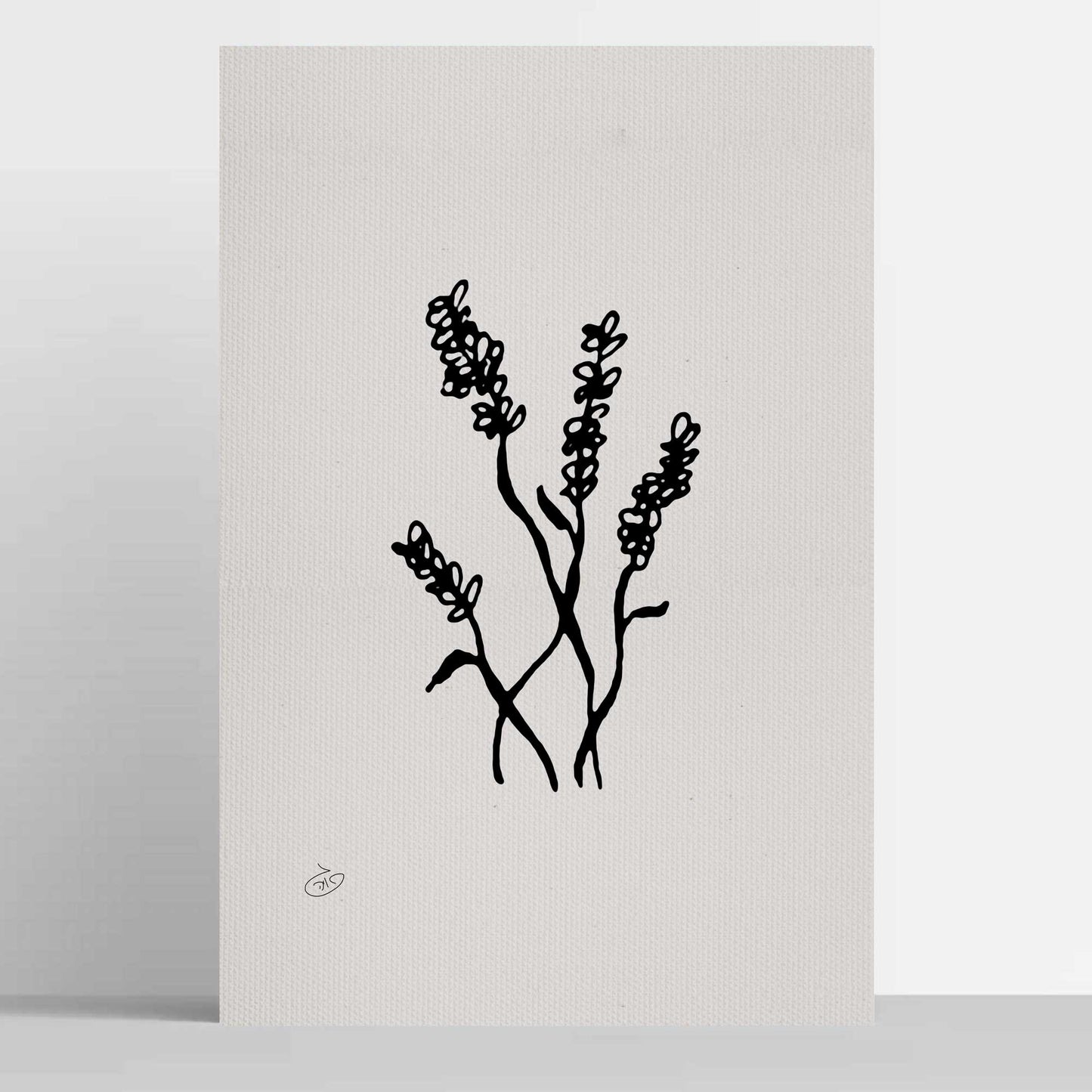 פוסטר Flower - Aurora Poster ציור מקורי של גאיה המקדם את המודעות לאלימות בין בני זוג בכלל וכלפי נשים בפרט