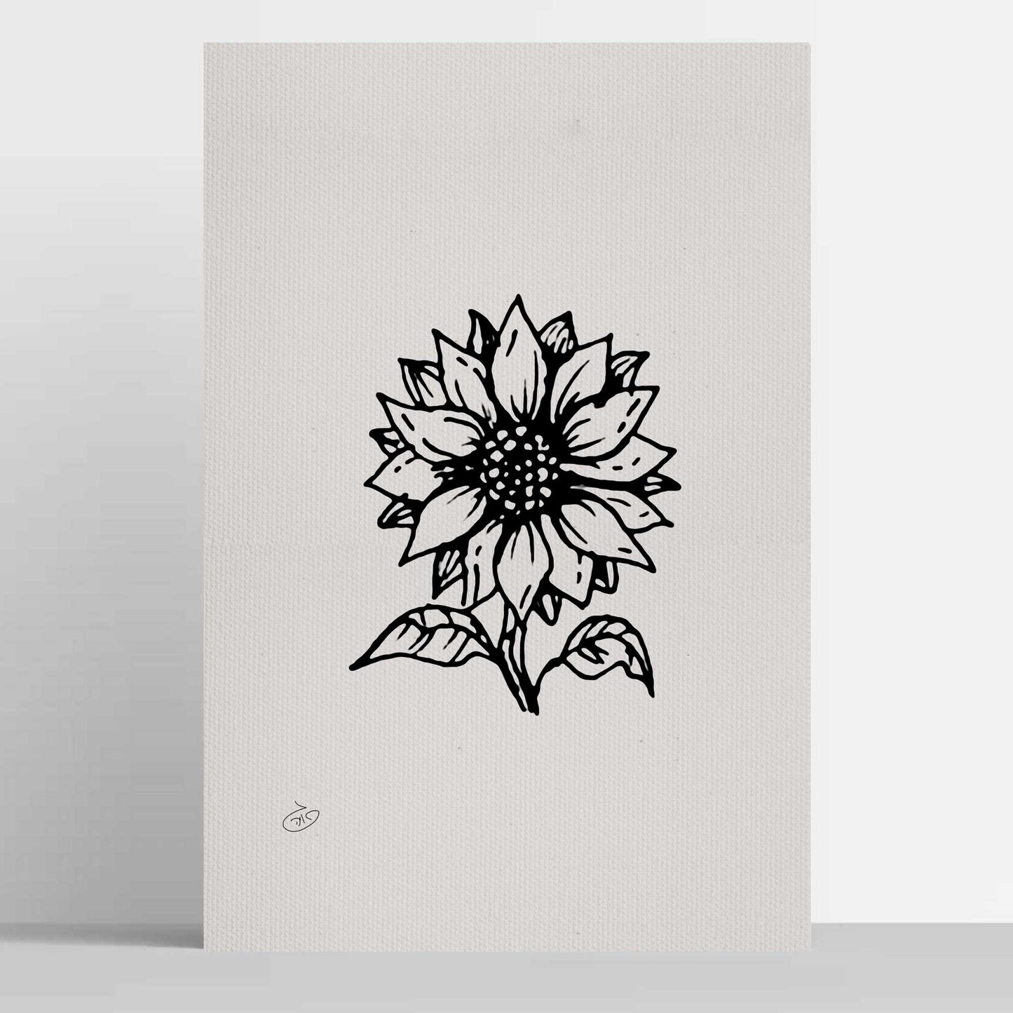 פוסטר Flower - Bella Poster ציור מקורי של גאיה המקדם את המודעות לאלימות בין בני זוג בכלל וכלפי נשים בפרט