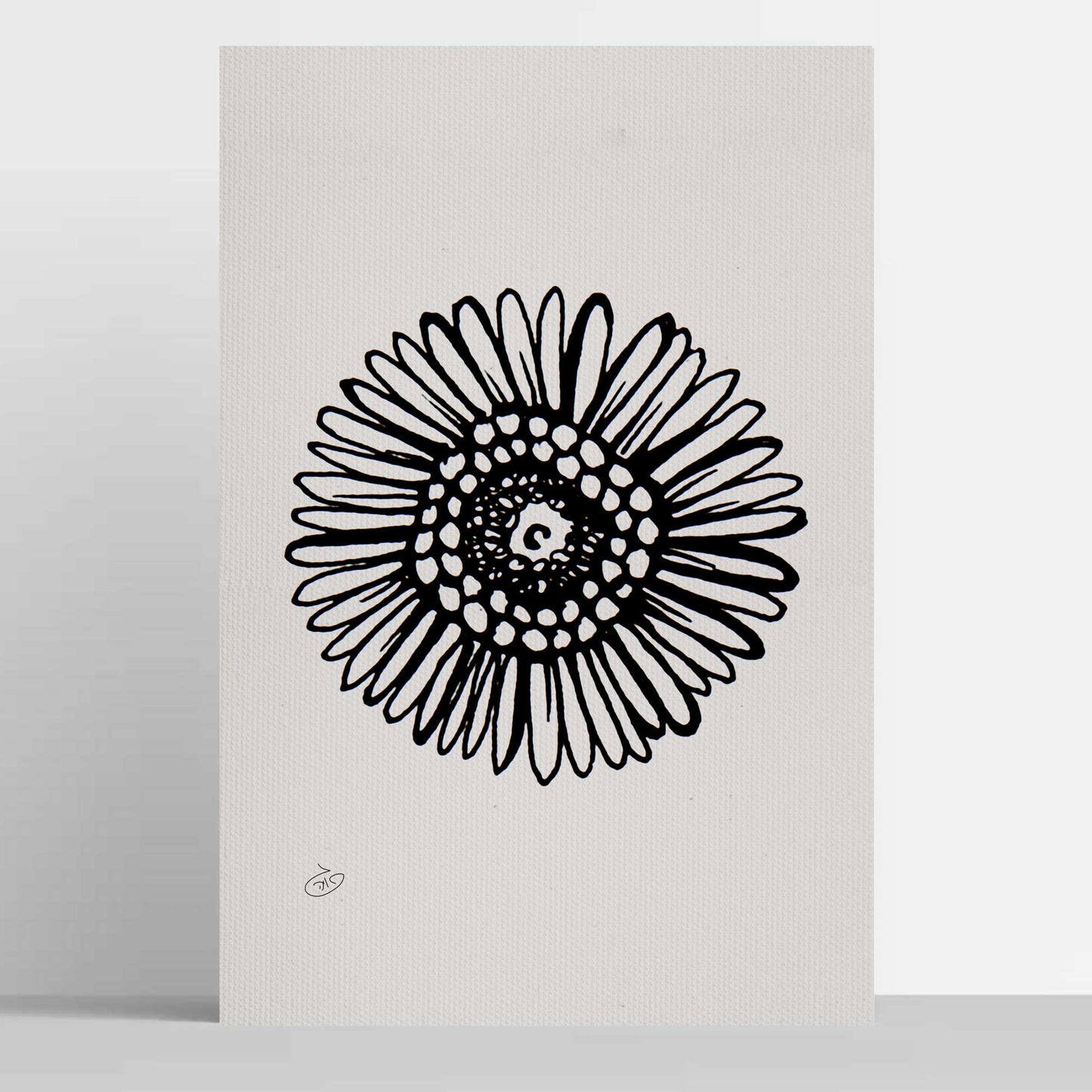 פוסטר Flower - Willow Poster ציור מקורי של גאיה המקדם את המודעות לאלימות בין בני זוג בכלל וכלפי נשים בפרט