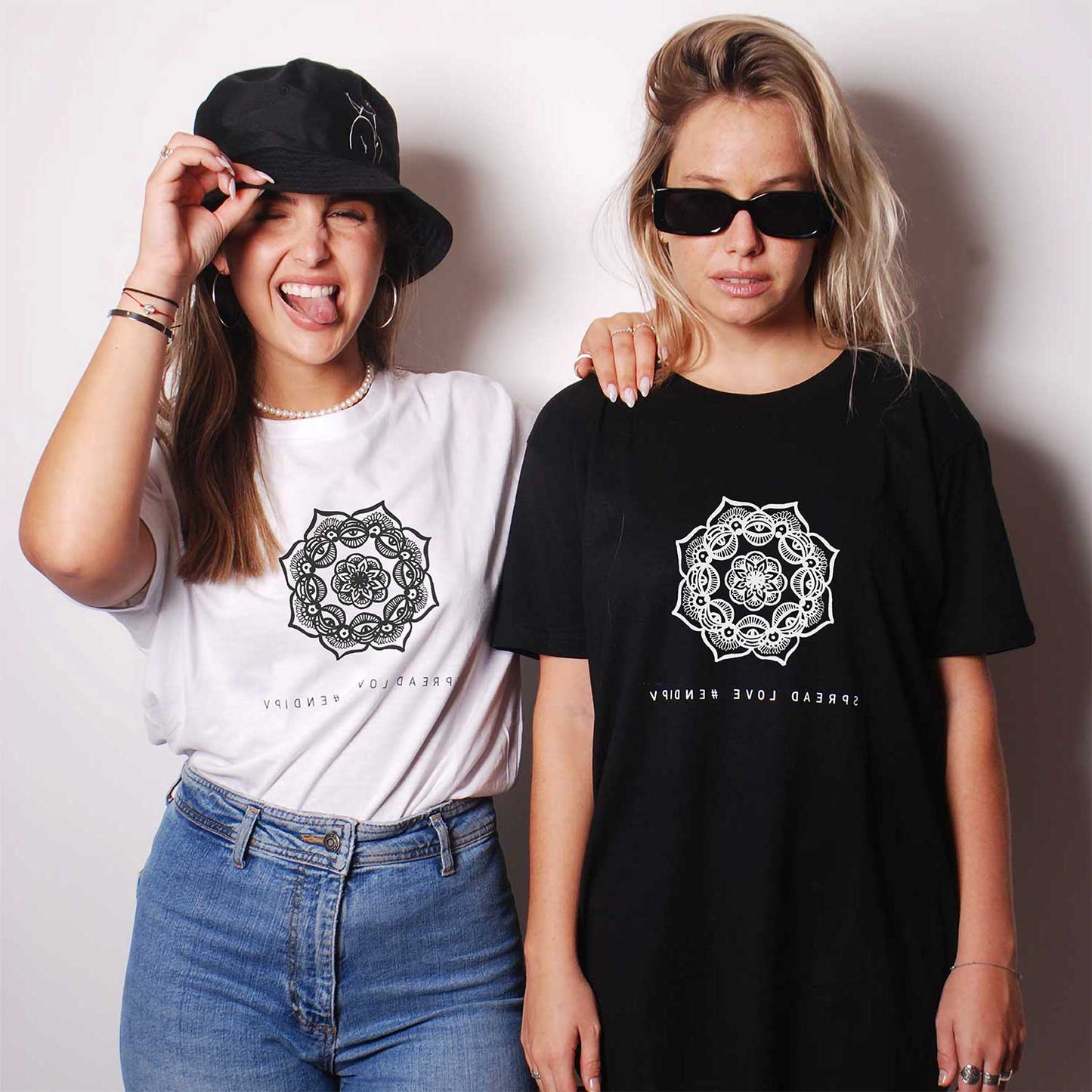 Several eyes Mandala Tee