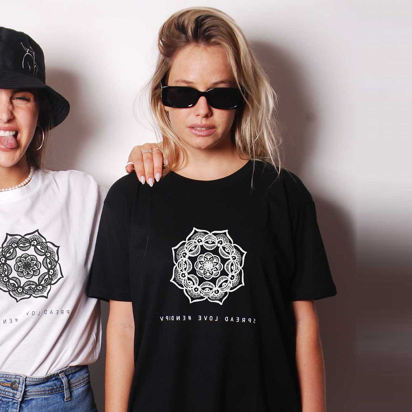 Several eyes Mandala Tee