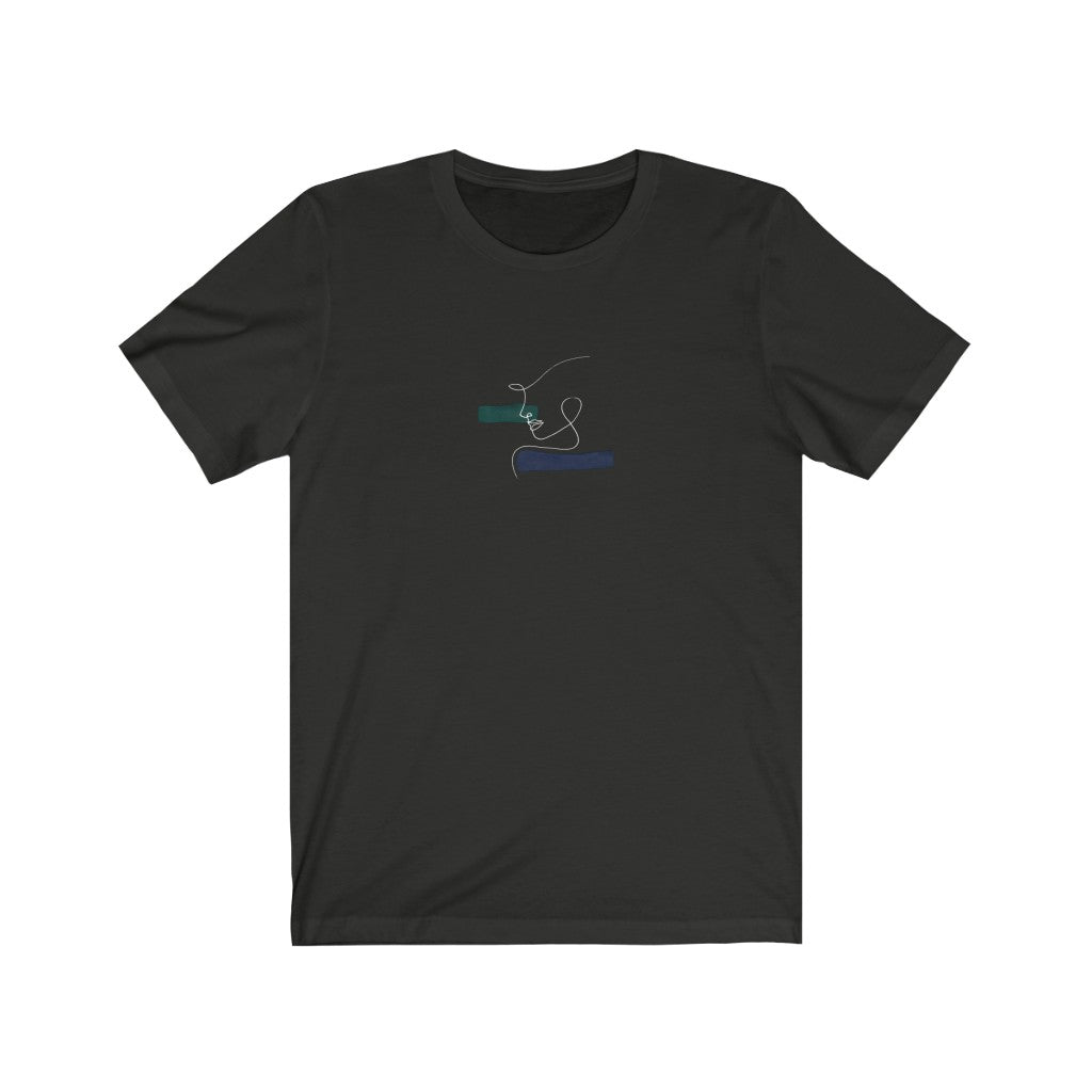 Gaya's Drawing One Line - Mon amour Tee | חולצה קצרה יוניסקס