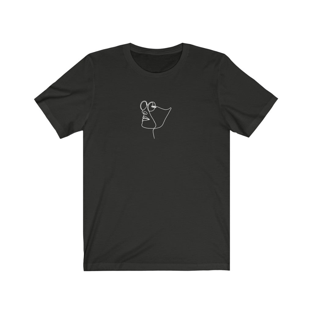 Gaya's Drawing One Line - Mi amor Tee | חולצה קצרה יוניסקס