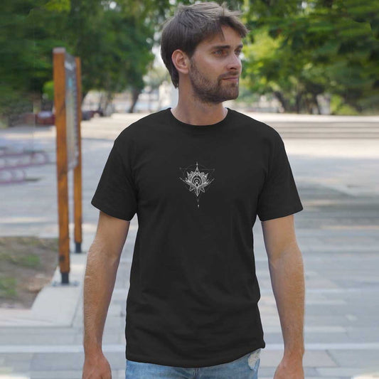 Gaya's Drawing Nymphaea lotus Tee | חולצה קצרה יוניסקס