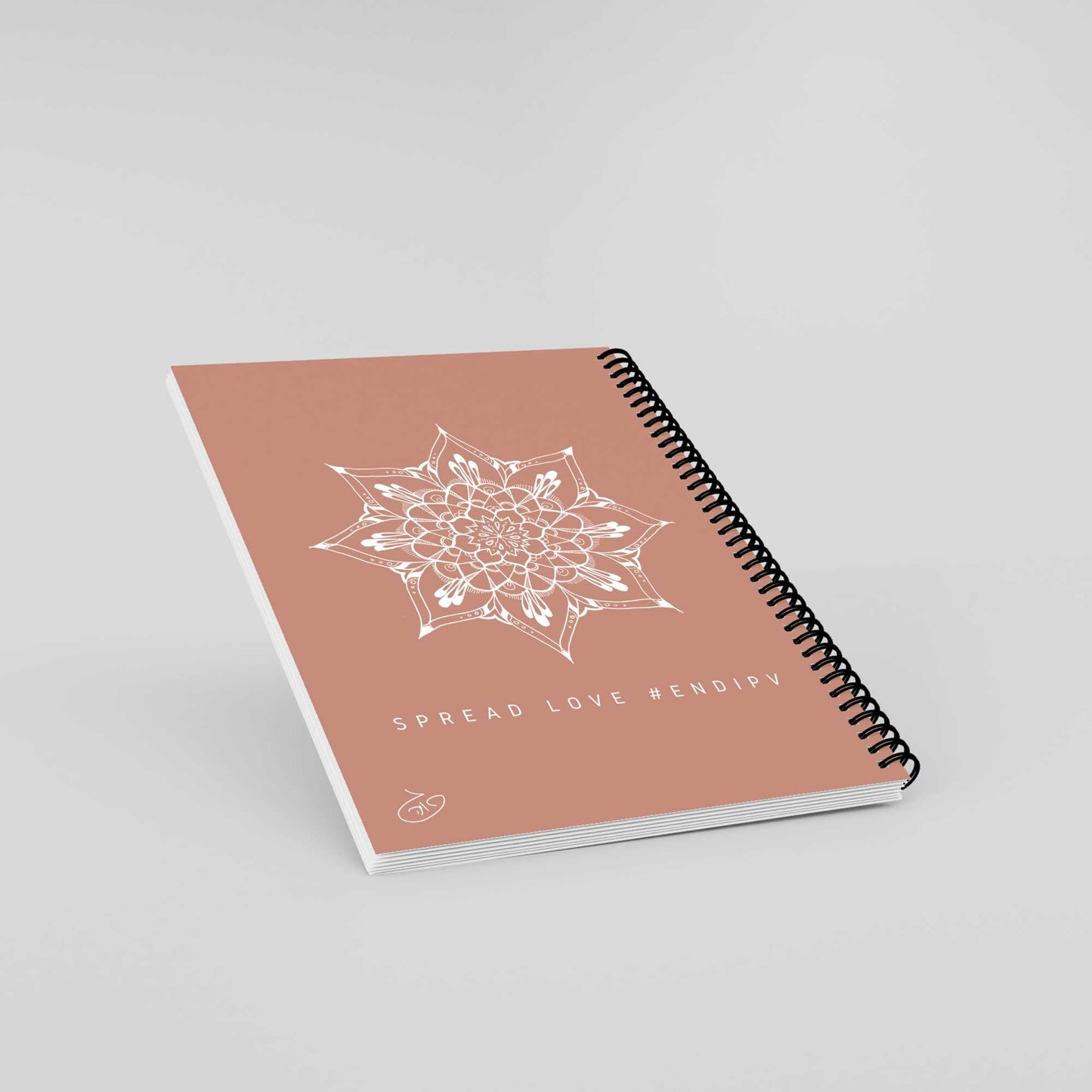 Mandala - Zala Notebook | Gaya's Drawing | מחברת ספירלה עם הציורים של גאיה