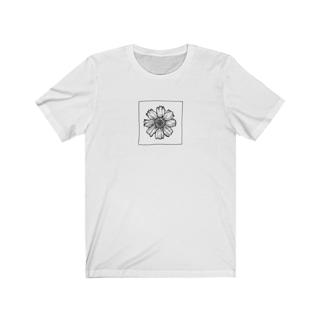 Gaya's Drawing Flower - Isla Tee | חולצה קצרה יוניסקס