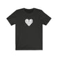 Gaya's Drawing Geometric heart Tee | חולצה קצרה יוניסקס