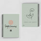 One Line Flower - Sunny Notebook | Gaya's Drawing | מחברת ספירלה עם הציורים של גאיה
