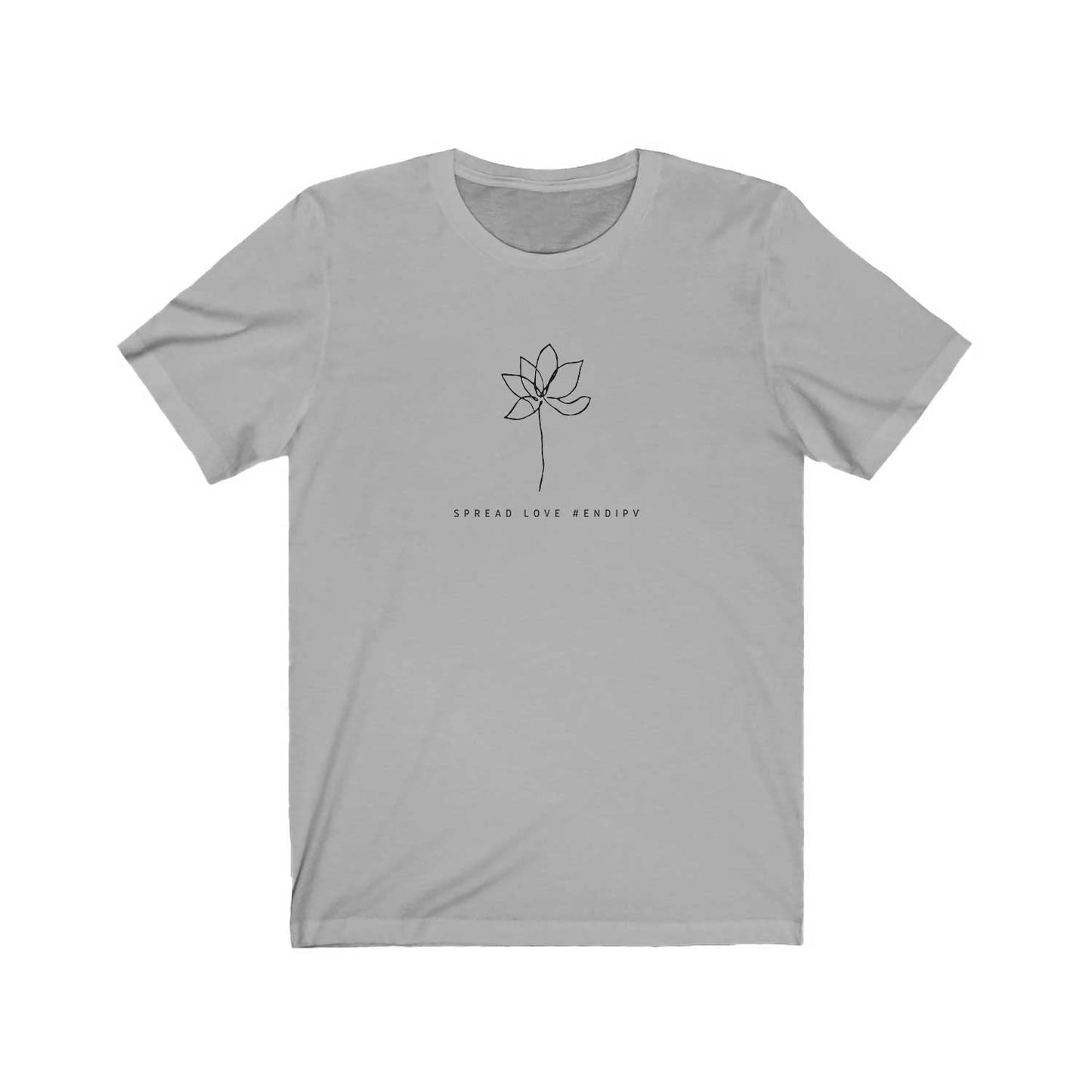 One Line Flower - Lily Tee