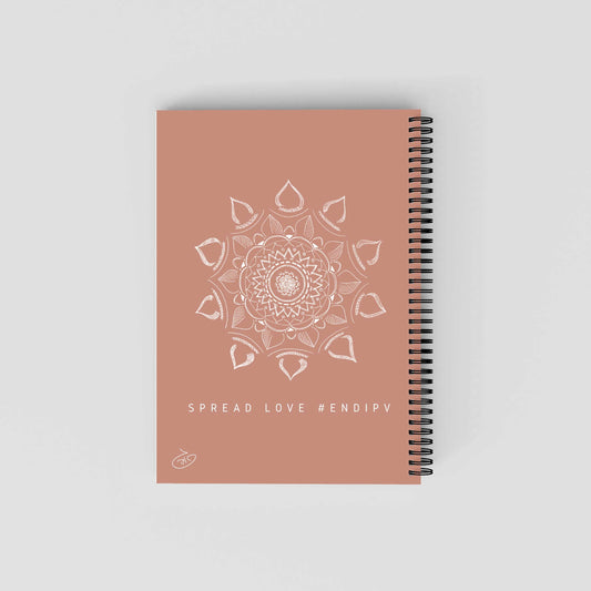 Mandala - Acre Notebook | Gaya's Drawing | מחברת ספירלה עם הציורים של גאיה