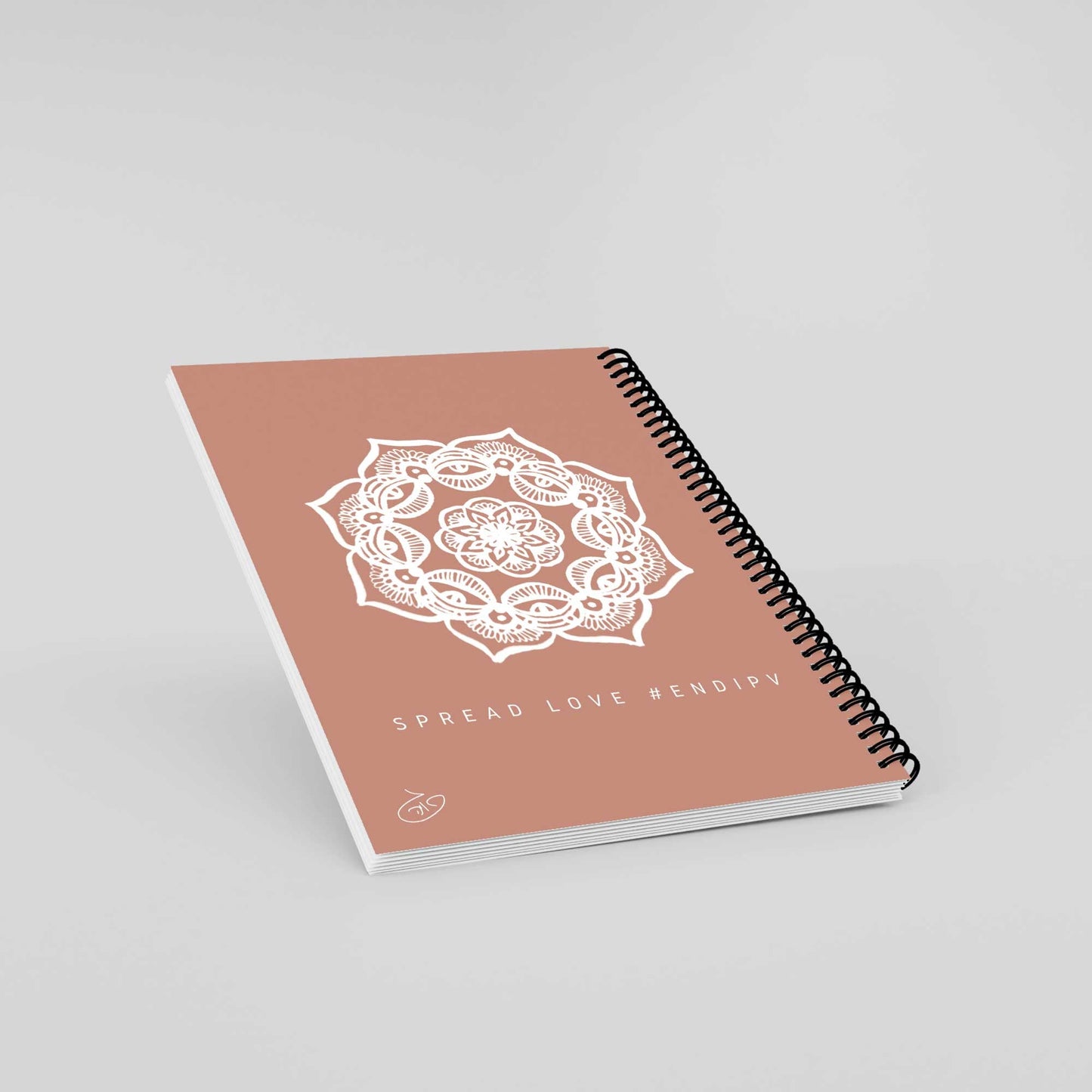 Several eyes Mandala Notebook | Gaya's Drawing | מחברת ספירלה עם הציורים של גאיה